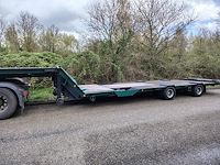 Semi-dieplader van hool 17000kg 1988