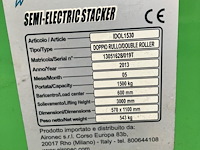 Semi-elektrische stapelaar 1,5t - afbeelding 6 van  6