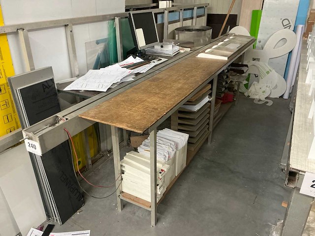 Semi-manuele snijtafel voor plaatmateriaal - afbeelding 7 van  13