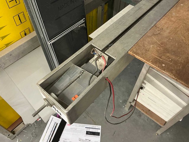 Semi-manuele snijtafel voor plaatmateriaal - afbeelding 8 van  13