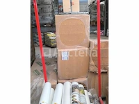 Semi-stijf houtvezelpanelen l. 1,22 x b. 0,575 m dikte 100 mm: +- 49 m²: 70 panelen - afbeelding 5 van  6