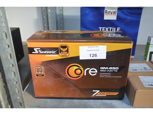 Semimodular voedingsbron seasonic gm-650 , tectile care kit royal xl, 2 ledlampen spectrum led - afbeelding 2 van  9