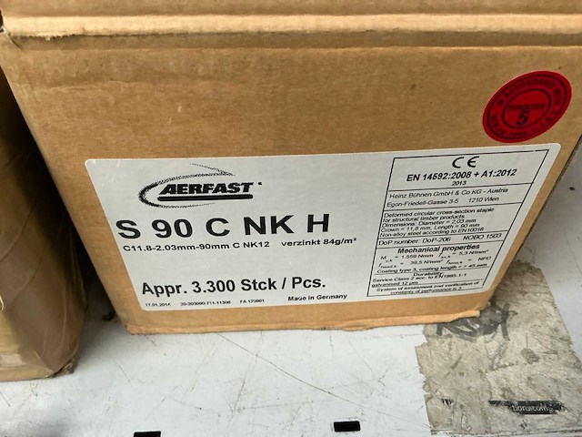 Senco / aerfast partij nieten - afbeelding 7 van  7