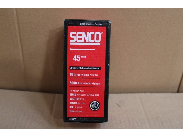 Senco ax-brads 1,2 x 45 gegalvaniseerd (5000st) - afbeelding 1 van  2