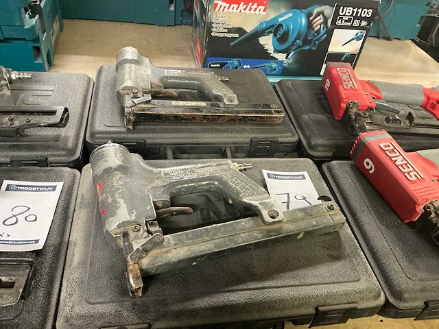 Senco pneumatische tacker (2x) - afbeelding 1 van  4
