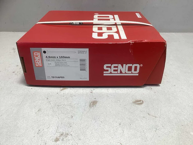 Senco td stripspijker glad 4,6x160mm (2x) - afbeelding 2 van  3