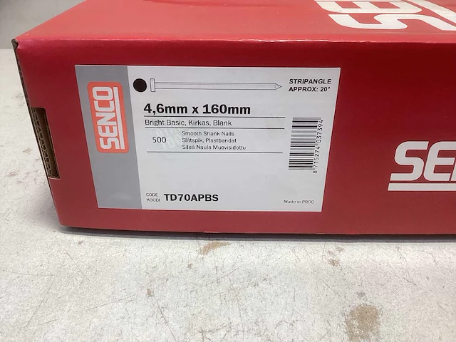 Senco td stripspijker glad 4,6x160mm (2x) - afbeelding 3 van  3