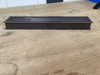 Sencys dubbelzijdige deurroosterset, bruin (58x) - afbeelding 2 van  5