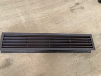 Sencys dubbelzijdige deurroosterset, bruin (70x) - afbeelding 1 van  5