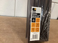 Sencys dubbelzijdige deurroosterset, bruin (70x) - afbeelding 5 van  5