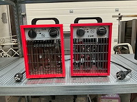 Sencys industrial heater elektrische verwarming (2x) - afbeelding 1 van  3