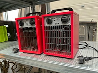 Sencys industrial heater elektrische verwarming (2x) - afbeelding 2 van  3