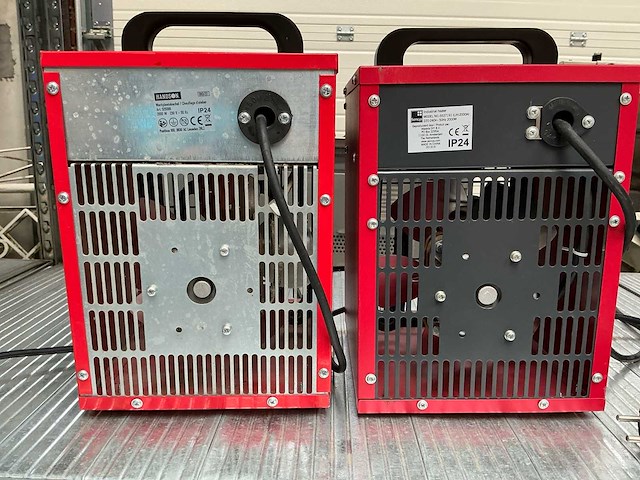 Sencys industrial heater elektrische verwarming (2x) - afbeelding 3 van  3