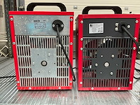 Sencys industrial heater elektrische verwarming (2x) - afbeelding 3 van  3