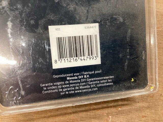 Sencys oplegslot met 2 sleutels (12x) - afbeelding 5 van  5