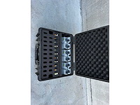 Sennheider batterij oplaad peli (3x dubbele lader) - afbeelding 1 van  5