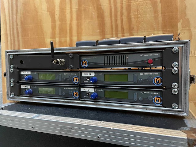 Sennheiser - ew300 iem g2 - draadloze in-ear zenderset (4x) - afbeelding 1 van  4