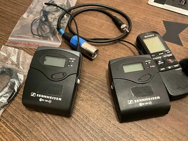 Sennheiser draadloze microfoon - afbeelding 2 van  9