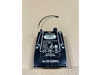 Sennheiser ek2000 iem aw (516-558mhz) belt pack - afbeelding 2 van  4
