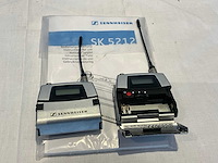Sennheiser sk5212 mic transmitter (2x) - afbeelding 1 van  3