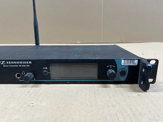 Sennheiser sr 2050 iem stereo transmitter (516-558mhz) - afbeelding 3 van  6