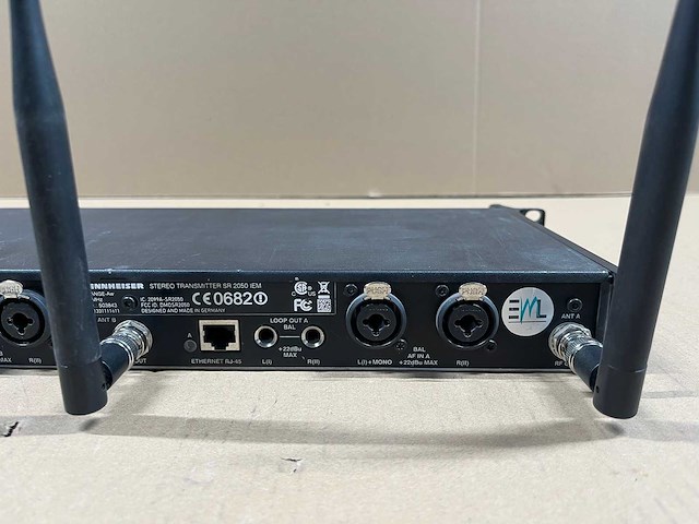 Sennheiser sr 2050 iem stereo transmitter (516-558mhz) - afbeelding 6 van  6