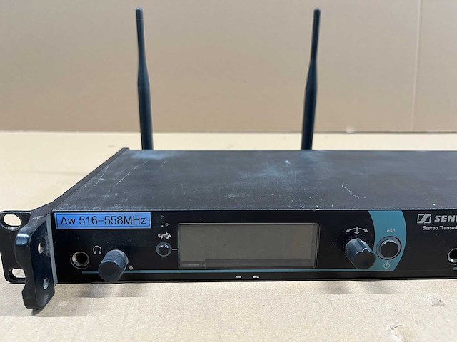 Sennheiser sr 2050 iem stereo transmitter (516-558mhz) - afbeelding 2 van  6