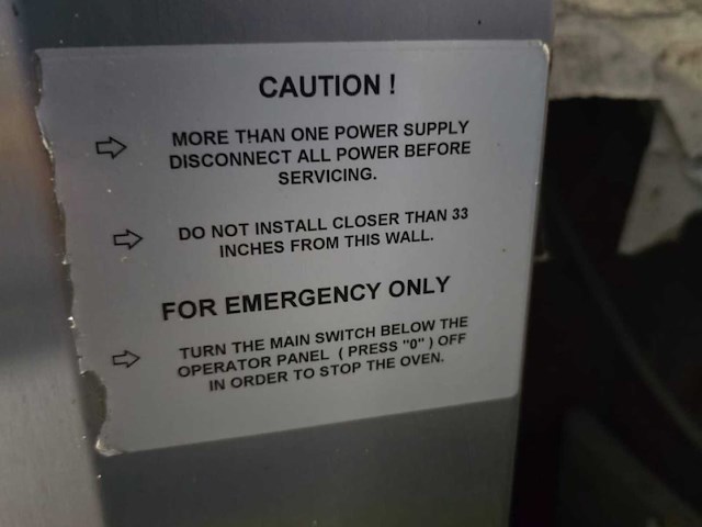 Senoven sen 1702 pizza-oven - afbeelding 5 van  9