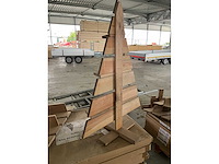 Sens-line pjotr wooden christmas tree kerst- & seizoensartikelen (16x) - afbeelding 4 van  5