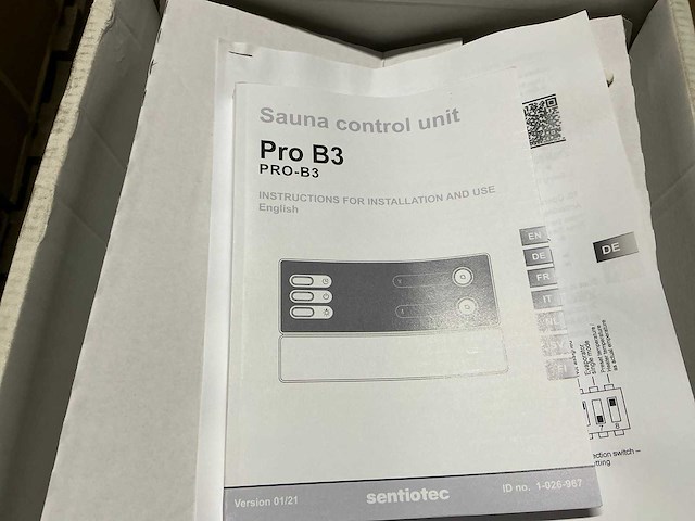 Sentiotec sauna regelaar (3x) - afbeelding 7 van  8