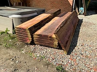 Sequoiadendron boomstamplanken - 300 cm - ca. 52 mm dik