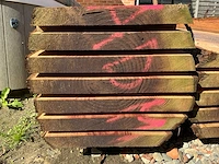 Sequoiadendron boomstamplanken - 300 cm - ca. 52 mm dik - afbeelding 7 van  10