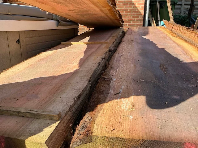 Sequoiadendron boomstamplanken - 300 cm - ca. 52 mm dik - afbeelding 9 van  10