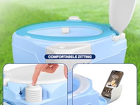 Serenelife draagbaar toilet - afbeelding 4 van  6