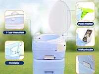 Serenelife draagbaar toilet - afbeelding 6 van  6
