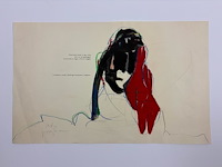 Serge vandercam - origineel aquarel - afbeelding 1 van  1