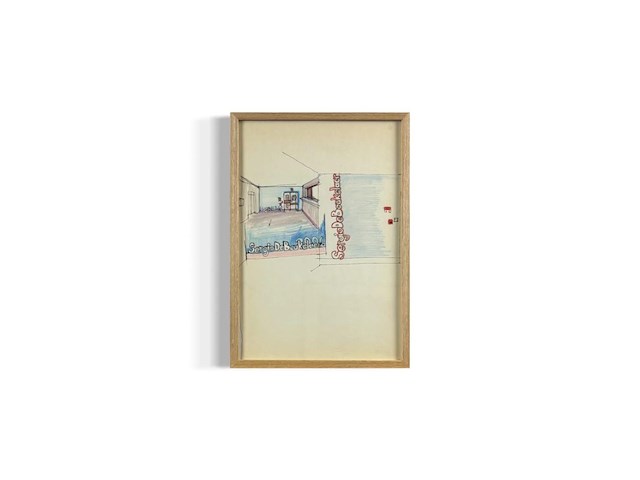 Sergio de beukelaer - originele tekening - afbeelding 1 van  1