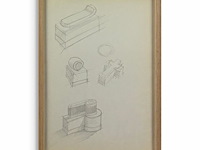 Sergio de beukelaer - originele tekening - afbeelding 1 van  1