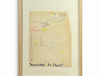 Sergio de beukelaer - originele tekening