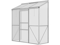 Serre adossée serre de jardin fenêtres ouvrables - afbeelding 3 van  7