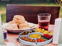 Serveerschotel met 6 vakken - afbeelding 2 van  3