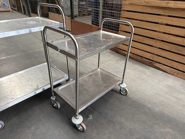 Serveerwagen (2x) - afbeelding 2 van  3