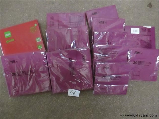 Servetten - afbeelding 1 van  2