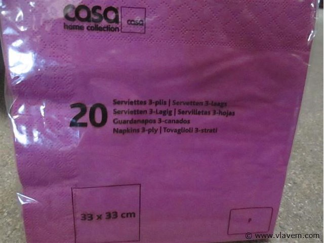 Servetten - afbeelding 2 van  2