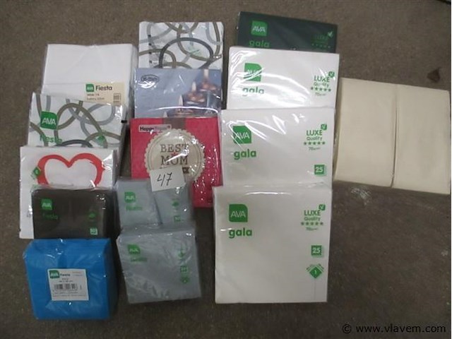 Servetten - afbeelding 1 van  2