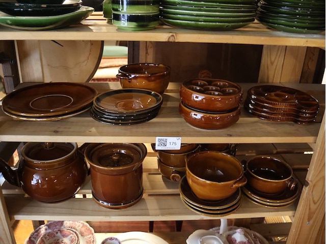 Servies bruin - afbeelding 1 van  6