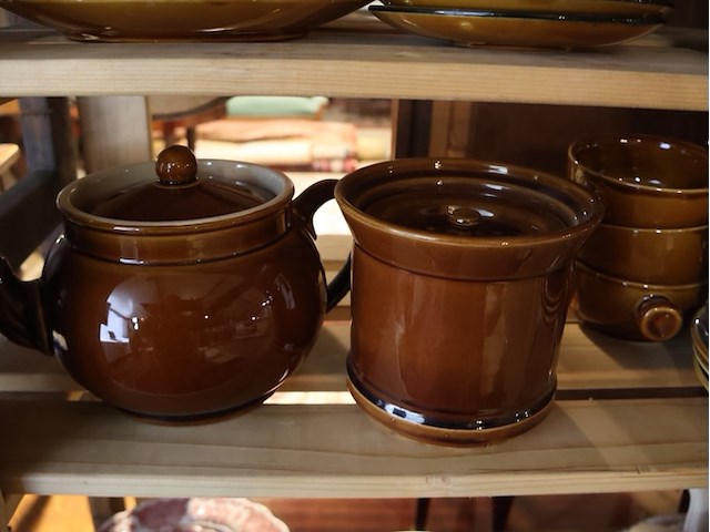 Servies bruin - afbeelding 4 van  6