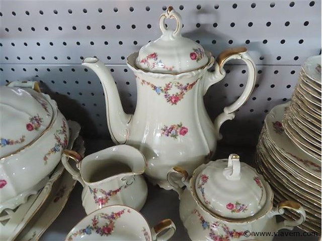 Serviesgoed +-66 delig, gemarkeerd edelstein bavaria - afbeelding 5 van  8