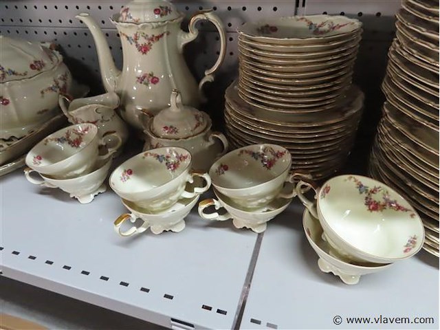 Serviesgoed +-66 delig, gemarkeerd edelstein bavaria - afbeelding 6 van  8