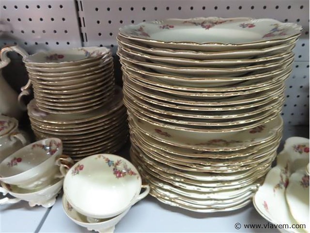 Serviesgoed +-66 delig, gemarkeerd edelstein bavaria - afbeelding 8 van  8